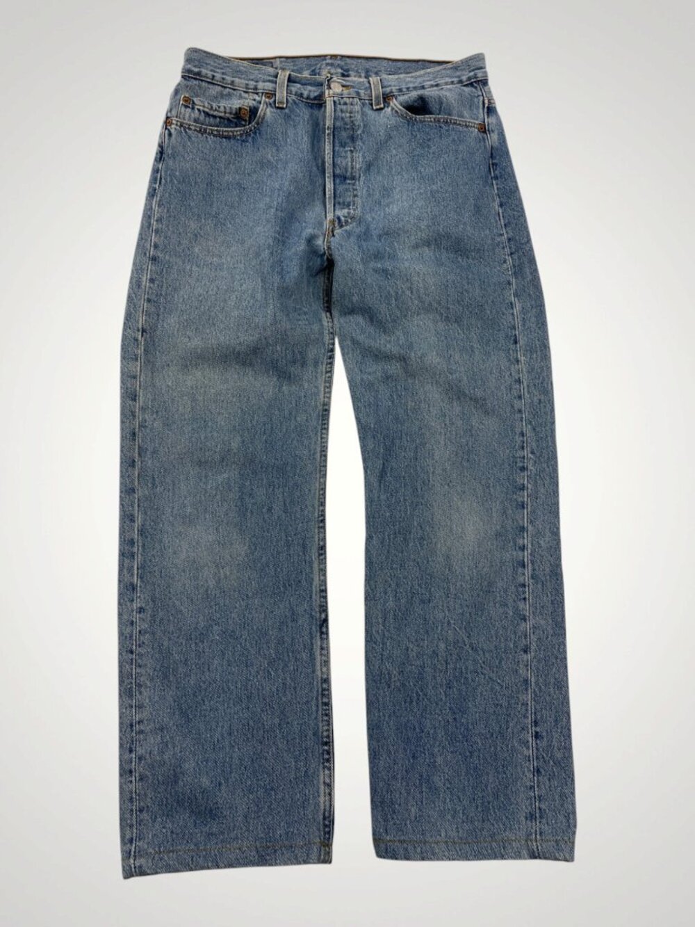 Levi’s 501 Vintage 1993 Original Straight Blue Jeans USA Made Fits Men’s 33x28
